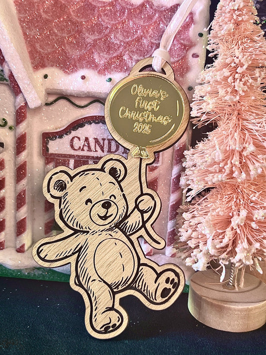 Baby's 1st Christmas Ornament - AAA Soirées