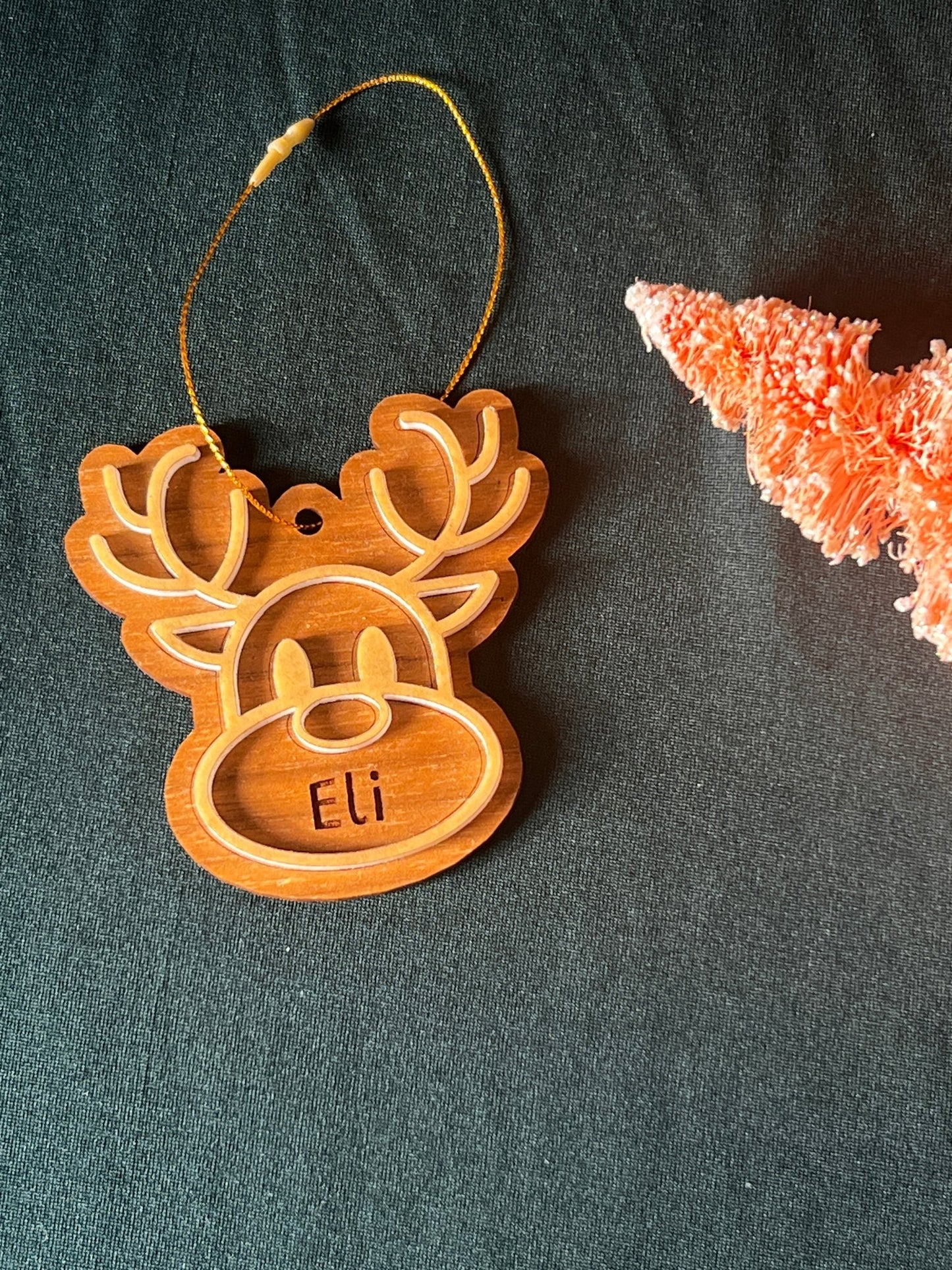 Reindeer Gift Tag - AAA Soirées
