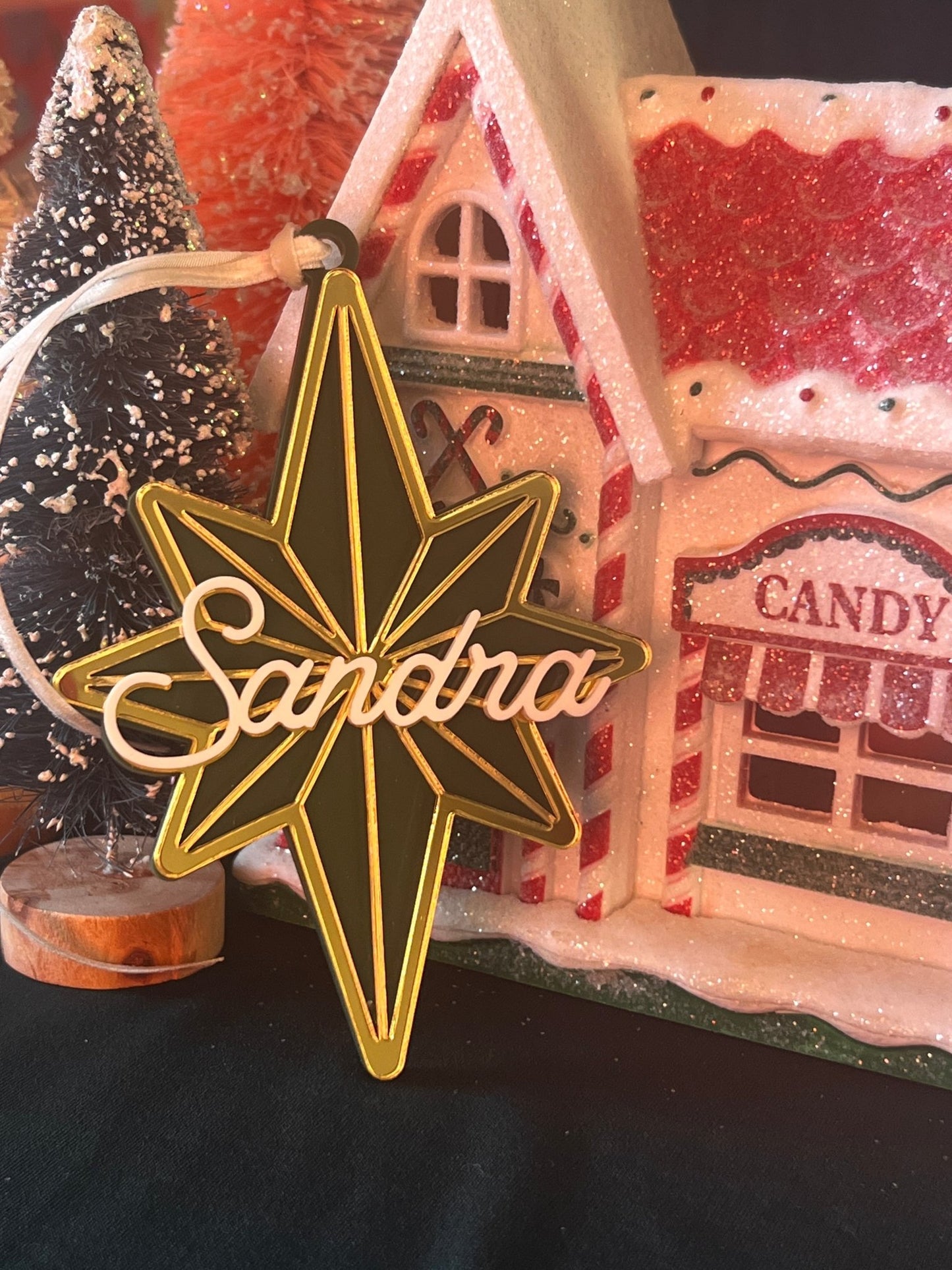 Starburst Name Ornament - AAA Soirées