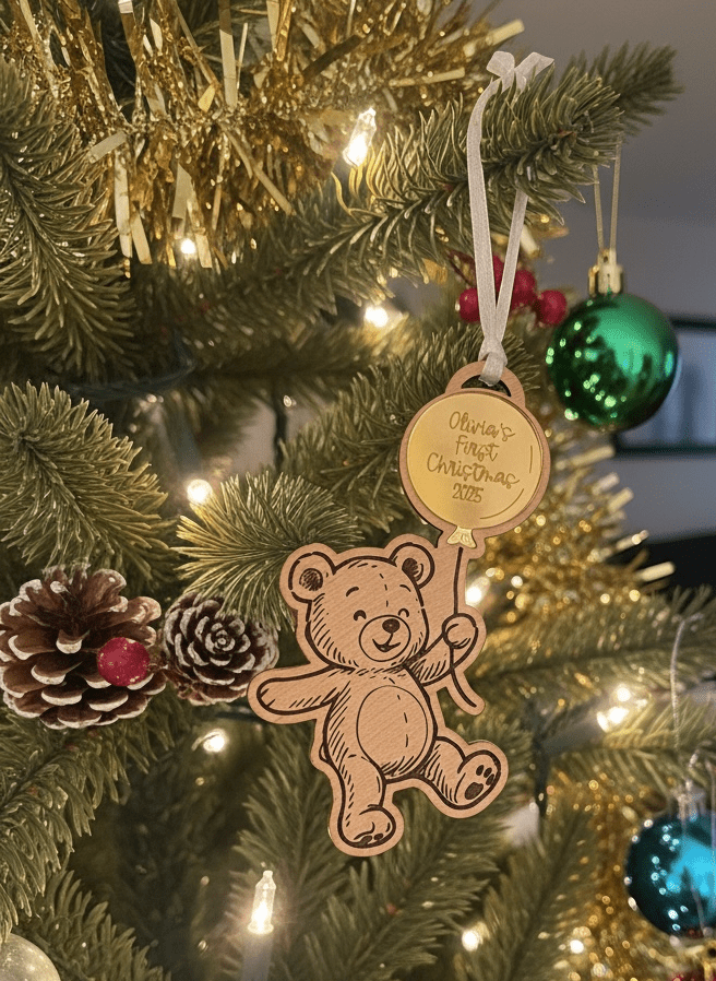 Baby's 1st Christmas Ornament - AAA Soirées