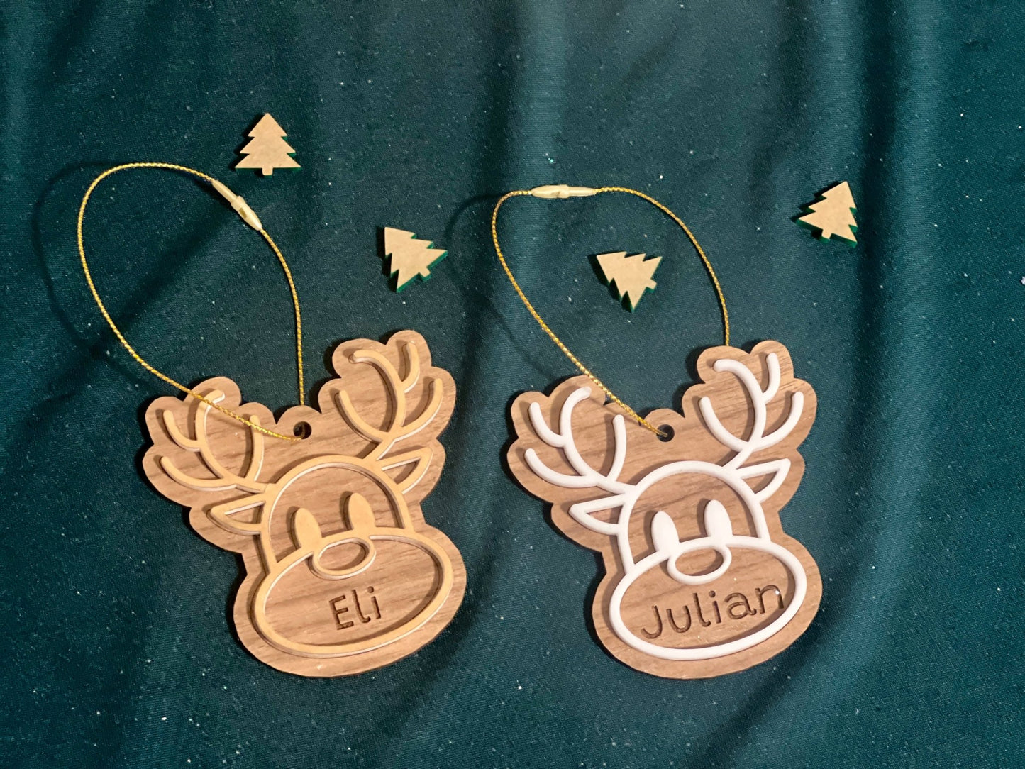 Reindeer Gift Tag - AAA Soirées